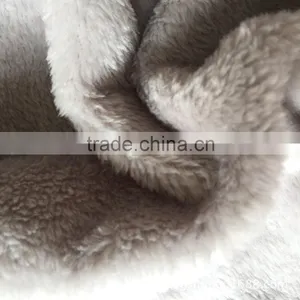 100% Polyester Knitting Long Pile pv Plush Fabric for Felt/lining/Upholstery thumbnail-3