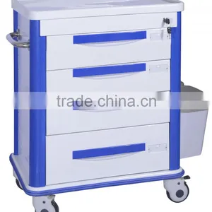 Stainless Steel Medical Trolley Stainless Steel Clinic Hand Cart thumbnail-1