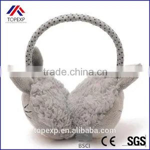 Fuzzy Earmuff Solid Color Warm Earmuff thumbnail-4