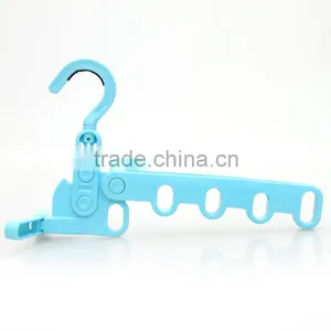Plastic Rotatable Foldable Over The Door Clothes Hanger Holder Clothes Drying Rack thumbnail-3