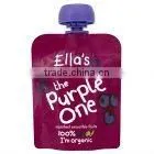 Ella's Kitchen Organic Banana, Apple, Blackcurrant & Blueberries, The Purple One 90g 6mths+ Stage 1 thumbnail-1