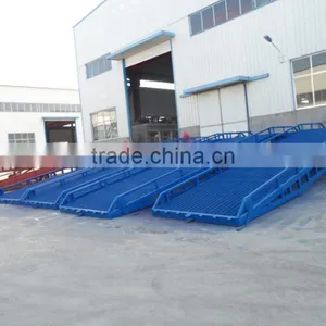 8ft or 10T Mobile Hydraulic Container Loading Ramps thumbnail-1