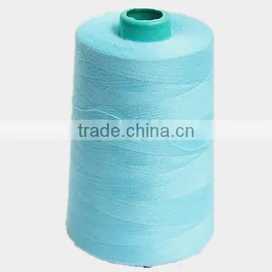 China Supplier Short Fiber Eco-friendly Sewing Thread Ployester thumbnail-2