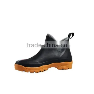 Wholesale Garden Rain Shoes,Solid Short Bootie,Ankle Rubber Garden Shoes Supplier thumbnail-2