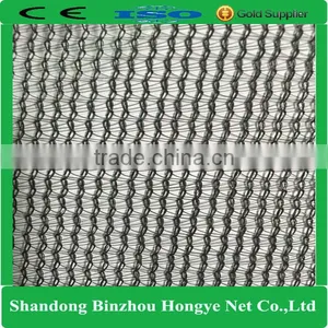 High Quality Hongye 100% New HDPE 80g Black Shade Net for Windbreaking and Sun Shade Net thumbnail-2