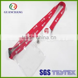 China Supplier Factory Wholesale Fashion id Card Badge Holder Lanyards thumbnail-2