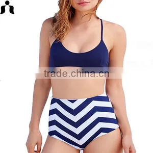 Open Hot Sexi Photo Image 2016 High Waist Swimwear thumbnail-1