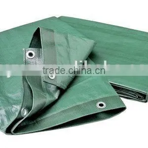 Fire Retardant and Flame Retardant Hdpe pp Olive Green Fabric Tarpaulin Sheet thumbnail-2
