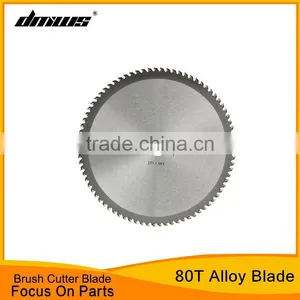 Hot Selling Fast Cutting 255mm 80t Tct Grass Cutter China Brush Cutter Round 80t Blades Without Holes thumbnail-1