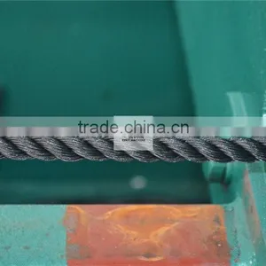 3 Strand Polypropylene Rope Making Machine for Security and Military Nets Use thumbnail-4