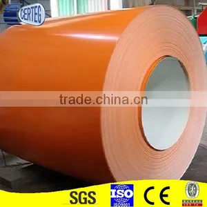 Prepainted Yellow Colorfui Galvanized Steel /coil PPGI Z275 thumbnail-3