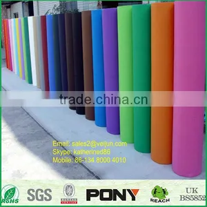Color Fabric Wholesale 100% Polyester PET Fabric thumbnail-1