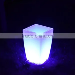 High Qualtiy LED Decorative Indoor Flower Pot Christmas Decor Planter thumbnail-1