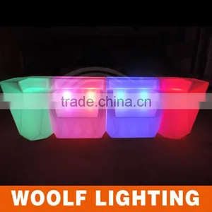 Modern Design Hotel Club Glow LED Bar Counter thumbnail-4