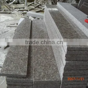 G687 Peach Red Indoor Granite Stair Steps Polished Bevelled thumbnail-5