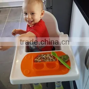 Silicone Small Sectional Baby Plate Perfect For Baby thumbnail-4