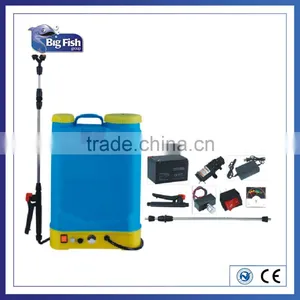 16L Battery Sprayer With High Pressure,Better Atomizing,Fiberglass Lance and 3 Plastic Nozzle thumbnail-1