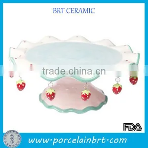 Candy Color Strawberry Laciness Stands for Cake thumbnail-1
