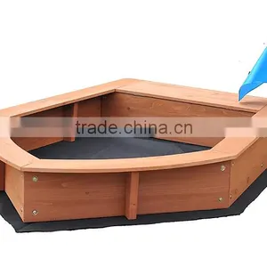 Boat Sandpit, Garden Outdoor Wooden Sandbox thumbnail-2