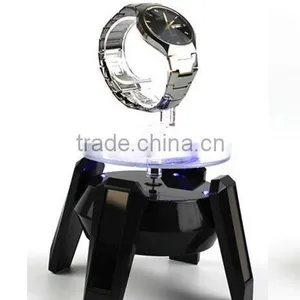 Solar Power Rotating Turntable Led Solar Rotary Display Stand Cheap Price For Promotion thumbnail-2