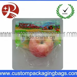 Biogegradable Fruit Packaging Bags , Stand Up Zipper Seal Bags thumbnail-1