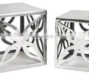 Retro Living Room Bucket Hammered Table thumbnail-2