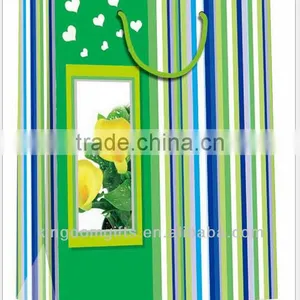 Hot Selling Shopping Copper Plate Paper Bags thumbnail-1