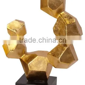 Gold Plated Diamond Design Fancy Sculpture thumbnail-1