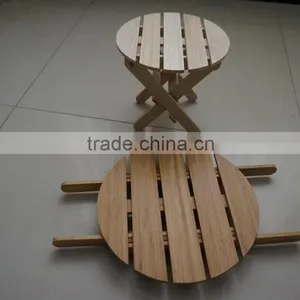 Wooden Bench Folding Stool thumbnail-1