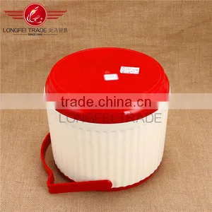 4.6L, 1.4L Plastic Leafproof Insulated Bento Lunch Box/ Portable Food Carrier thumbnail-4