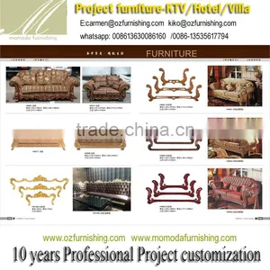 HM18 Best Selling Furniture House Project Daybed Couch Sofa thumbnail-1