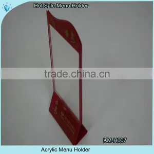 3 Side Acrylic Menu Stand thumbnail-4