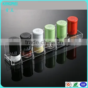 HIGH QUALITY HOT BENDING Clear and Popular Perspex Condiment Tray thumbnail-1