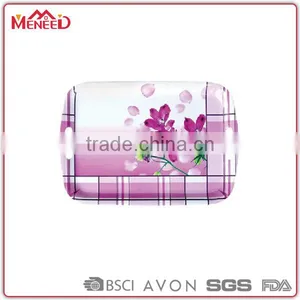 Coffee Shop Advertising Display Beautiful Melamine Perforated Plastic Trays thumbnail-1