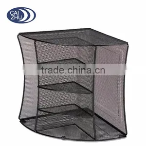 2017 Paper Tray Office Mesh Desk Organizer File Storage Folder Holder thumbnail-2