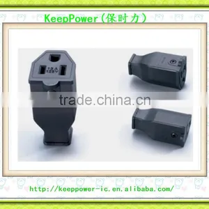 American Power Plug Can be Connected to the 15A 110V American Standard Plug Removable and Free Solder Assembly SS-159 thumbnail-1