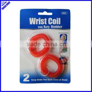 Cheap Round Colored Plastic Flexible Spiral Wrist Coil thumbnail-1