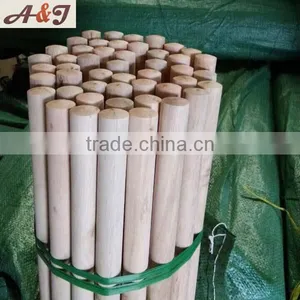 Good Treatment Finished Italian Screw Broom Sticker /painting Wood Pole Plain Bottom End thumbnail-4