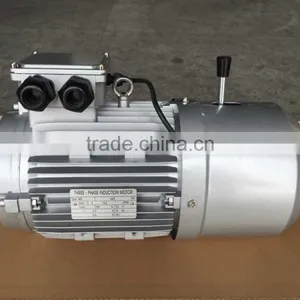 Double Shaft IE2 or IE3 Efficiency Manual Three Phase Induction Brake Motor thumbnail-1