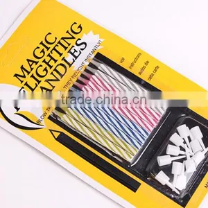 Colour Screw Thread Birthday Candle Wholesale thumbnail-2