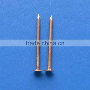 Copper Clout Nail With Knurl thumbnail-1