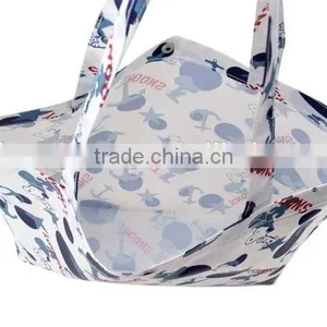 ECO Friendly 300D Fashion Style Full Cartoon Printing Shopping Tote Bag,Women Travel Handbag thumbnail-5
