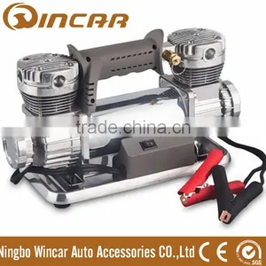 Heavy Duty 12V Metal Long Duty Cycle Air Compressor With Double Cyclinder thumbnail-2