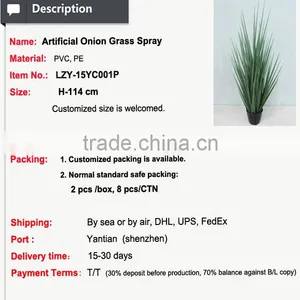 Hotselling Potted Grass Handmade Plant for Sale Garden Grass Bamboo Grass for Home Decoration thumbnail-2