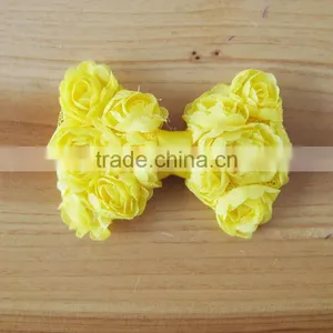Shabby Bow Flower Clip for Kids Hair Accessories thumbnail-6