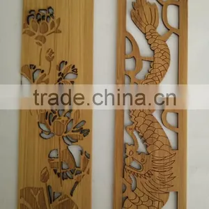 Bamboo Wood Laser Cut Bookmark thumbnail-1