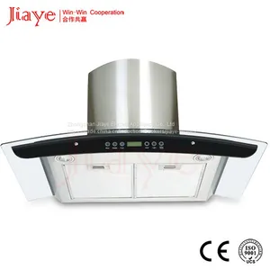 2017 Best Selling Products 900mm Range Hood , Kitchen Hood Fan Motor JY-HP9005 Push Putton With Display Range Hood thumbnail-1
