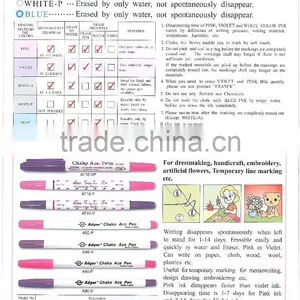 JAPAN ADGER CHAKO ACE SERIES AUTO DISAPPEARS GARMENT MARKER PEN thumbnail-3