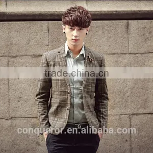 Grid Window Pane Man Suit.BSPL0645 thumbnail-1