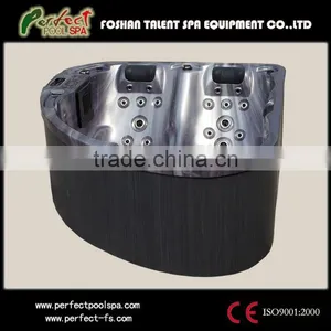 Acrylic Material and Combo Massage (Air & Whirlpool) Massage Type 2 Person Hot Tubs thumbnail-3